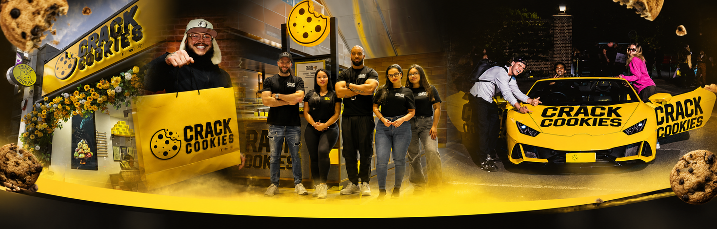 Interested in becoming a Crack Cookies franchise partner?