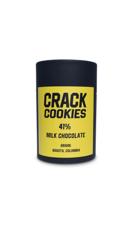 Crack Cookies with 41% Milk Chocolate